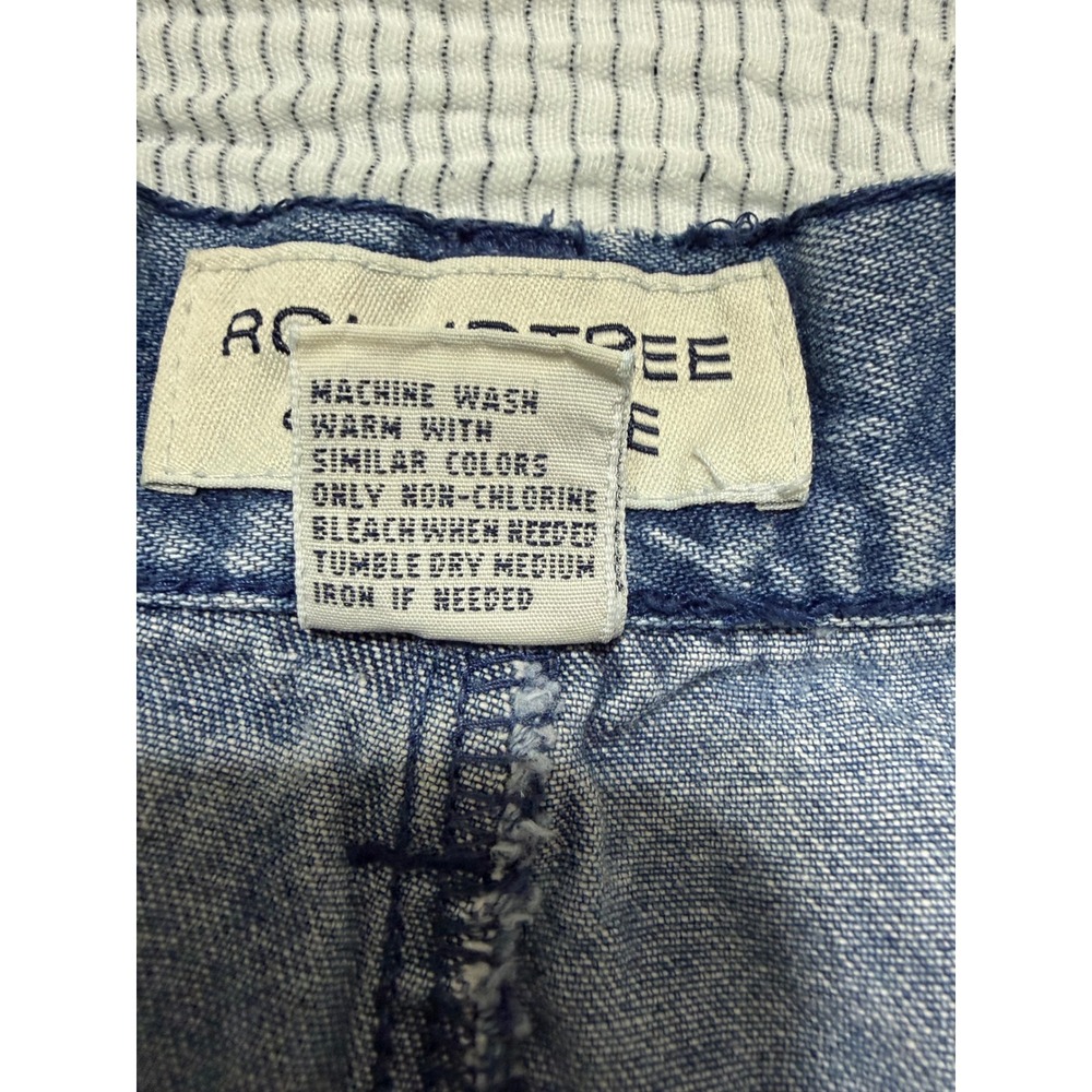 Roundtree‎ & Yorke Denim Carpenter Shorts Blue Medium Wash Mens Size 36 Cotton - Picture 5 of 6